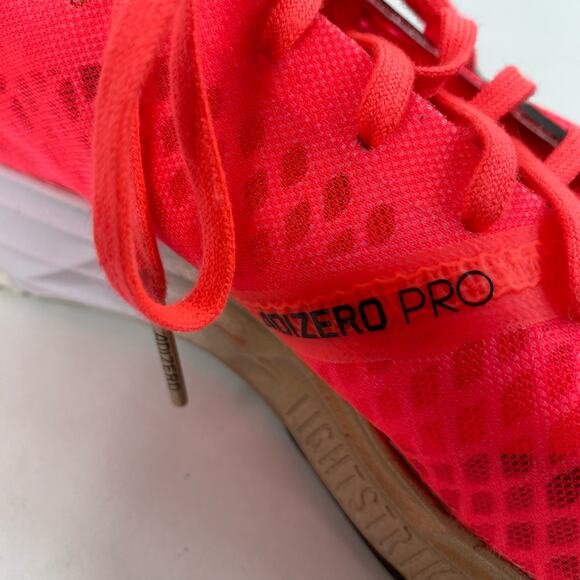 Adidas Adizero Pro Running Sneakers Shoes Hot Pink LightStrike FW9242 Womens 7 - Picture 8 of 13